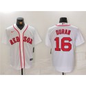 Boston Red Sox #16 Jarren Duran White Stitched Jersey