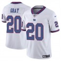 New York Giants #20 Eric Gray White Color Rush Limited Stitched Jersey