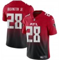 Atlanta Falcons #28 Carlos Washington Jr Red Black Vapor Untouchable Limited Stitched Jersey