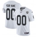 Las Vegas Raiders Custom White 2024 65th Anniversary Patch Vapor Stitched Jersey