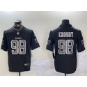 Las Vegas Raiders #98 Maxx Crosby Black Vapor Limited Stitched Jersey