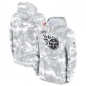 Tennessee Titans 2024 Arctic Camo Salute To Service Club Fleece Pullover Hoodie