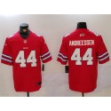 Buffalo Bills #44 Joe Andreessen Red Vapor Untouchable Limited Stitched Jersey