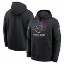 Los Angeles Rams Black 2024 Crucial Catch Club Pullover Hoodie