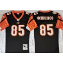 Cincinnati Bengals #85 Chad Ochocinco Black Throwback Stitched Jersey