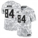 Minnesota Vikings #84 Randy Moss Arctic Camo 2024 F.U.S.E. Salute To Service Limited Stitched Jersey
