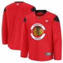 Chicago Blackhawks Blank Red 2024-25 Team Practice Stitched Jersey