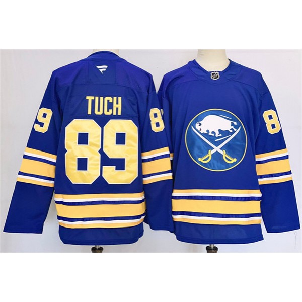 Buffalo Sabres #89 Alex Tuch Blue 2024-25 Stitched Jersey