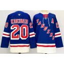 New York Rangers #20 Chris Kreider Royal 2024-25 Home With A Patch Stitched Jersey
