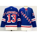 New York Rangers #13 Alexis Lafreniere Royal 2024-25 Home Stitched Jersey
