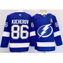 Tampa Bay Lightning #86 Nikita Kucherov 2024-25 Blue Stitched Jersey