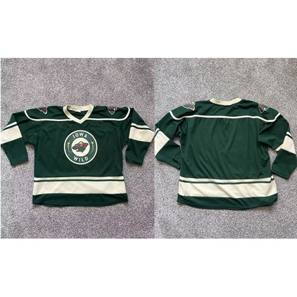 Minnesota Wild Green Stitched Jersey