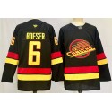 Vancouver Canucks #6 Brock Boeser Black 2024-25 With A Patch Alternate Stitched Jersey