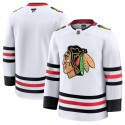 Chicago Blackhawks Blank White 2024-25 Away Stitched Jersey