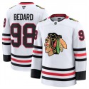 Chicago Blackhawks #98 Connor Bedard White 2024-25 Away Stitched Jersey