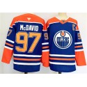 Edmonton Oilers #97 Connor McDavid Royal 2024-25 Stitched Jersey