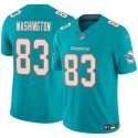 Miami Dolphins #83 Malik Washington Aqua 2024 F.U.S.E. Vapor Limited Stitched Jersey