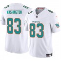 Miami Dolphins #83 Malik Washington White 2024 F.U.S.E. Vapor Limited Stitched Jersey