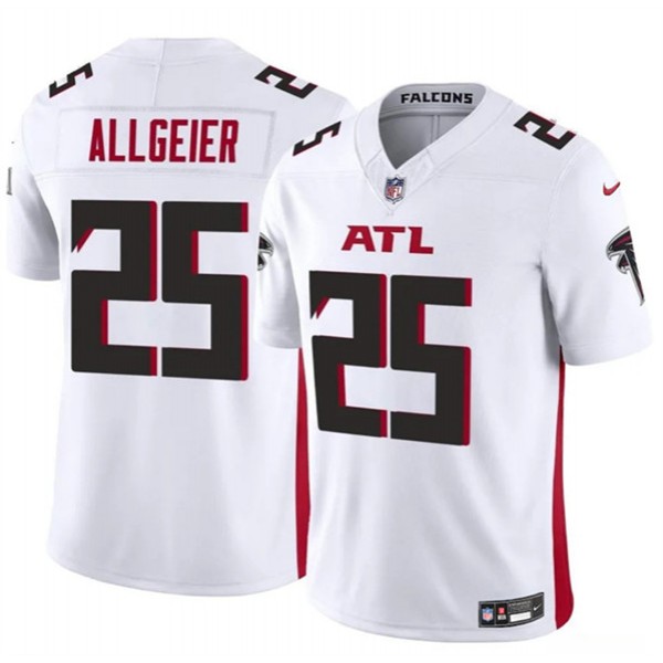 Atlanta Falcons #25 Tyler Allgeier White 2024 F.U.S.E. Vapor Untouchable Limited Stitched Jersey