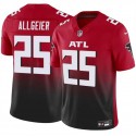Atlanta Falcons #25 Tyler Allgeier Red Black 2024 F.U.S.E. Vapor Untouchable Limited Stitched Jersey