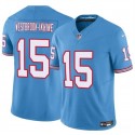 Tennessee Titans #15 Nick Westbrook-Ikhine Blue 2024 F.U.S.E. Throwback Vapor Limited Stitched Jersey