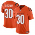 Cincinnati Bengals #30 Chase Brown Orange 2024 F.U.S.E. Vapor Untouchable Limited Stitched Jersey