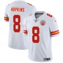 Kansas City Chiefs #8 DeAndre Hopkins White Vapor Untouchable Limited Stitched Jersey