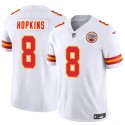 Kansas City Chiefs #8 DeAndre Hopkins White 2024 F.U.S.E. Vapor Untouchable Limited Stitched Jersey