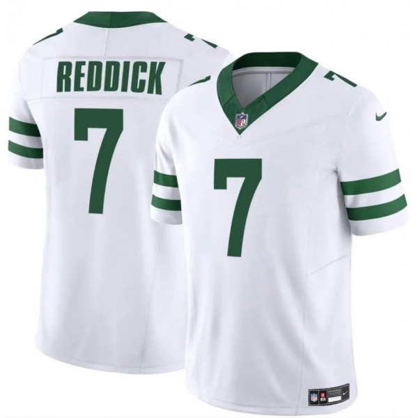 New York Jets #7 Haason Reddick White 2024 F.U.S.E. Vapor Limited Stitched Jersey