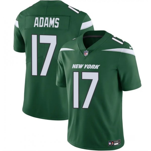New York Jets #17 Davante Adams Green 2024 Vapor Untouchable Limited Stitched Jersey