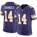 Minnesota Vikings #14 Sam Darnold Purple 2024 F.U.S.E. Throwback Vapor Untouchable Limited Stitched Jersey
