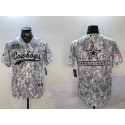 Dallas Cowboys Team Big Logo 2024 Arctic Camo Salute To Service Stitched Jersey