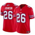 Buffalo Bills #26 Ty Johnson Red 2024 F.U.S.E. Vapor Untouchable Limited Stitched Jersey
