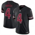 Arizona Cardinals #4 Greg Dortch Black 2024 F.U.S.E. Vapor Untouchable Limited Stitched Jersey