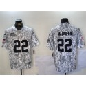 Kansas City Chiefs #22 Trent McDuffie 2024 F.U.S.E. Arctic Camo Salute To Service Limited Stitched Jersey
