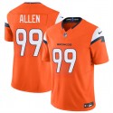 Denver Broncos #99 Zach Allen Orange 2024 F.U.S.E. Vapor Limited Stitched Jersey