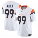 Denver Broncos #99 Zach Allen White 2024 F.U.S.E. Vapor Limited Stitched Jersey