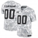 Los Angeles Chargers Custom Arctic Camo 2024 F.U.S.E. Salute To Service Limited Stitched Jersey