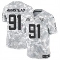 Jacksonville Jaguars #91 Arik Armstead Arctic Camo 2024 F.U.S.E. Salute To Service Limited Stitched Jersey