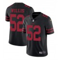 49ers #52 Patrick Willis Black Stitched Limited Rush Jersey
