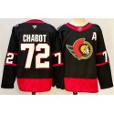 Ottawa Senators #72 Thomas Chabot Black 2024-25 With C Patch Home Stitched Jersey