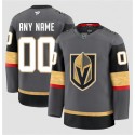 Vegas Golden Knights Custom Gray 2024-25 Alternate Stitched Jersey