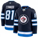 Winnipeg Jets #81 Kyle Connor Navy 2024-25 Home Stitched Jersey