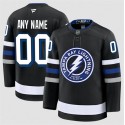 Tampa Bay Lightning Custom Black 2024-25 Alternate Stitched Jersey