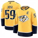 Nashville Predators #59 Roman Josi Gold 2024-25 Home Stitched Jersey