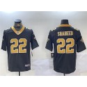New Orleans Saints #22 Rashid Shaheed Black Vapor Limited Stitched Jersey