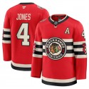 Chicago Blackhawks #4 Seth Jones Red 2024-25 Winter Classic Stitched Jersey