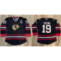 Chicago Blackhawks #19 Jonathan Toews Black Stitched Jersey