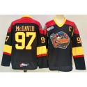 Edmonton Oilers #97 Connor McDavid Black 2024-25 With C Patch Heritage Classic Primegreen Stitched Jersey