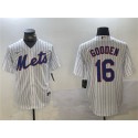 New York Mets #16 Dwight Gooden White Cool Base Stitched Jersey